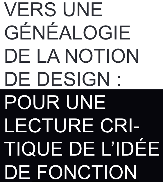 First slide